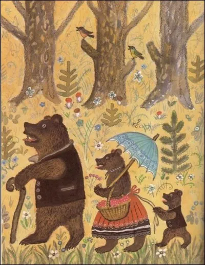 Qui a écrit "Boucle d'or et les trois ours" ?