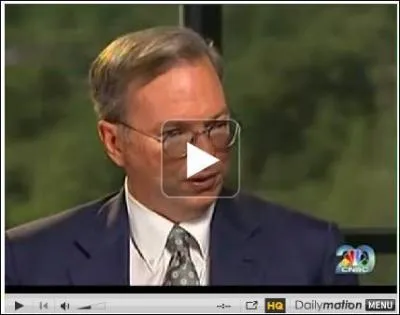 Que rpond Eric Schmidt, le PDG de Google,  ceux qui voudraient pouvoir effacer leurs donnes sur Google ?