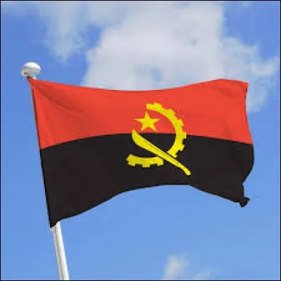 Le noir du drapeau de l'Angola représente le continent africain.