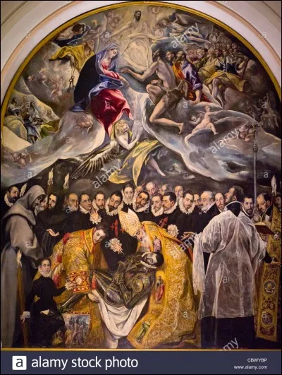 "L'Enterrement du comte d'Orgaz" est un tableau signé Le Greco.