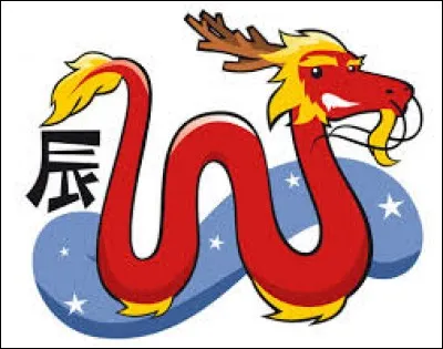 Parmi les douze animaux qui apparaissent dans l'astrologie chinoise, on y trouve le dragon.