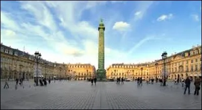 Dans quel arrondissement de Paris se trouve la Place Vendôme ?
