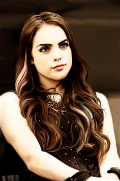 Comment s'appelle cette jeune fille ?