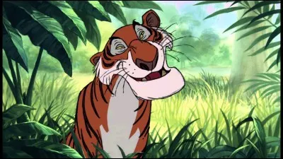 Dans quelle animation, aperçoit-on Shere Khan ?
