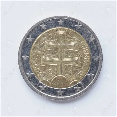 De quel pays vient cet euro marqu&eacute; d'une croix ?