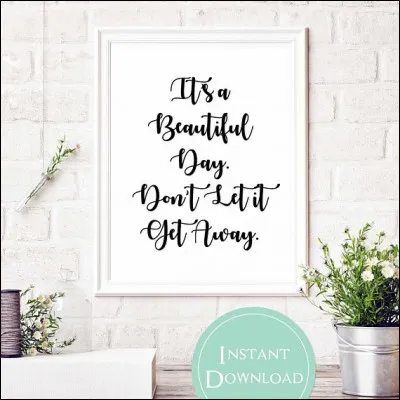 Quel groupe chantait ''Beautiful Day'' en 2000 ?