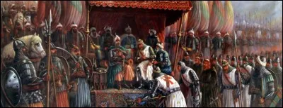 Sultan depuis 1171, Saladin devient très populaire grâce aux croisades. En 1181, ce prince profite des querelles entre Francs pour prendre Jérusalem. C'est d'ailleurs cela qui causera le début de la troisième croisade. Résistant aux assauts, Saladin décide de conclure un accord. Mais avec qui le conclut-il ?