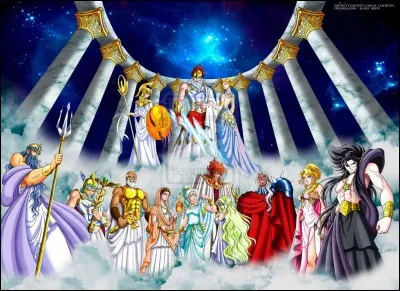 Parmi ces divinités grecques, laquelle ne fait pas partie des 12 divinités olympiennes et ne résiderait donc par sur le mont Olympe ?