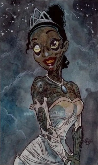 Voilà aussi la princesse Tiana transformée en zombie. Cette métamorphose aurait été plus ingénieuse pour le méchant de son long-métrage. Comment s'appelle le sorcier vaudou qui avait transformé Tiana en grenouille ?