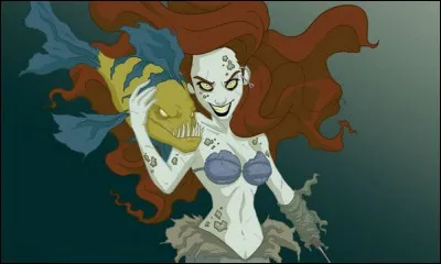 Ariel aussi a été transformée en monstre. Qui a-t-elle à ses côtés ?