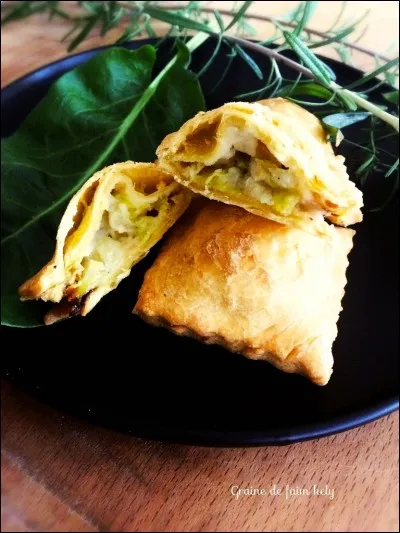 Et nous finirons avec ce beignet farci aux pommes de terre, spécialité de la région gapençaise :