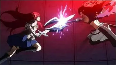 Comment se nome la Erza contre qui elle se bat à Edolas ?