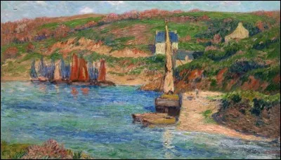 Qui a peint "Voiliers à Doëlan" ?
