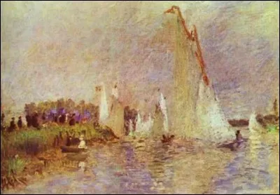 Qui a peint "Voiliers à Argenteuil" ?