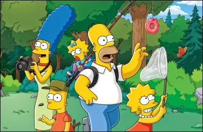 C'est en 2003 que les Simpson sont apparus pour la première fois sur les chaînes télévisées américaines !