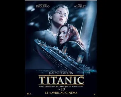 Le film Titanic est sorti en 2001 !