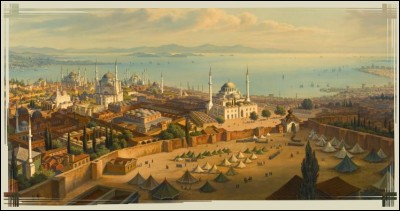 Après le partage de l'Empire romain, Constantinople devient la capitale de l'Empire byzantin. La ville devient alors un centre commercial mondial. Mais Constantinople s'affaiblit et en 1453, elle est assiégée et se renomme Istanbul. Qui est la cause du siège de Constantinople ?