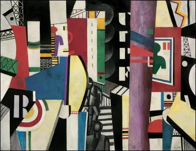"The City" est un tableau signé Georges Braque.