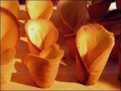 Quel est le nom complet de ce petit cornet croustillant que nous pouvons garnir selon nos goûts ?