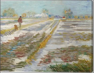 Qui a peint ce paysage de neige ?