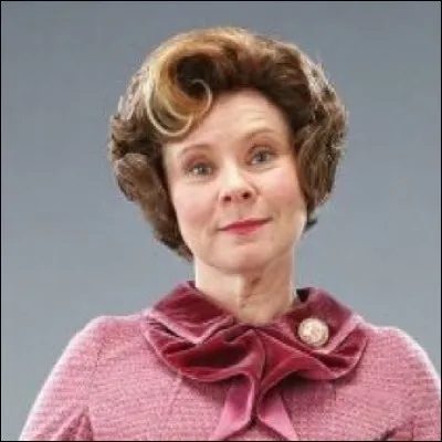 Quel est le nom de cette femme dans les films « Harry Potter » ?