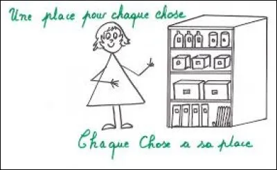 Que fais-tu quand ta mère est partie après t'avoir demandé de ranger le salon et la cuisine pendant son absence ?