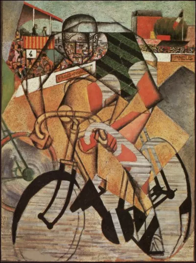 À qui doit-on le tableau "Au vélodrome" ?