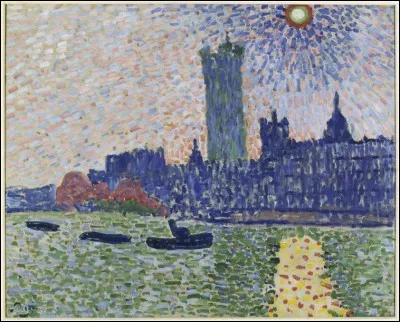 Il a séjourné à Londres, est-ce lui qui a peint "Le parlement de Londres" ?