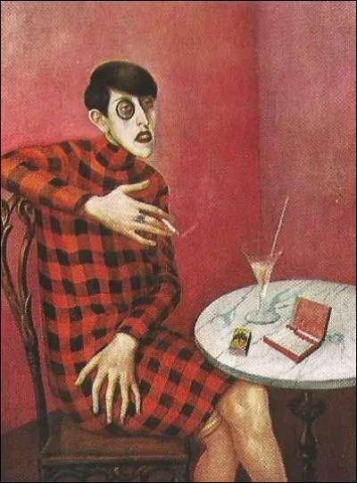Le peintre auteur du portrait de l'écrivaine Sylvia Von Harden a pour nom...