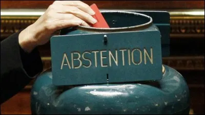 Et enfin, le taux d'abstention au premier tour ?