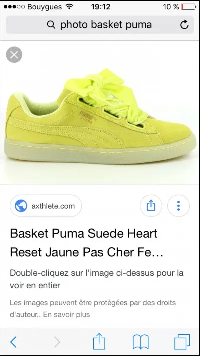 Quelle est la marque de cette paire de chaussures ?