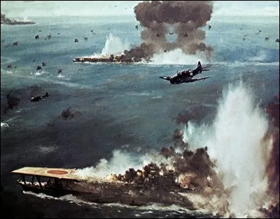 Quelle bataille de 1942 marqua un tournant dans la Seconde Guerre mondiale avec la victoire décisive des Américains ?