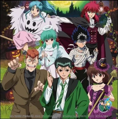 Cette fois-ci, ce sont les personnages de Yu Yu Hakusho qui se déguisent. Qui est en vampire ?