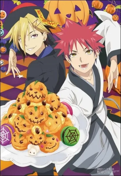 Ces deux personnages viennent de Shokugeki no Sôma, aussi nommé :