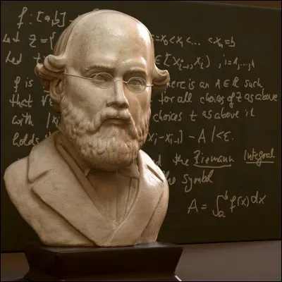 En quelle année grâce à Bernard Riemann, la géométrie non euclidienne est-elle apparue ?