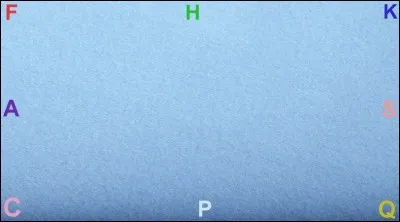 Observez le schéma, si l'on marche sur la piste de la lettre 'Q' pour aller à la lettre 'P' et que de là on fasse un grand cercle, on appelle cette figure de manège :