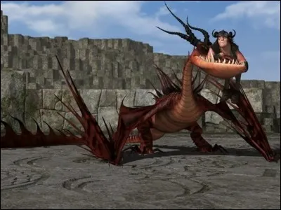 Comment s'appelle le dragon qui peut s'enflammer sur tout son corps ?