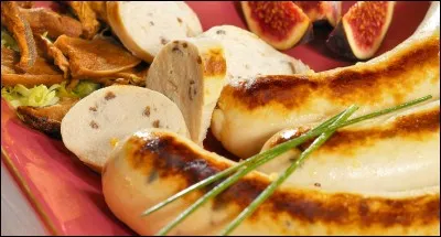 D'après une IGP, d'où provient le boudin blanc ?