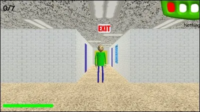 Est-ce qu'il y a Playtime dans le démo de Baldi's basic sur le terrain ?