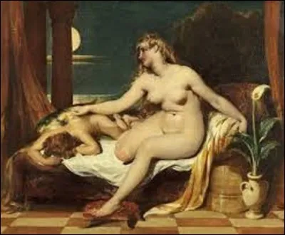 uvre d'un peintre anglais (1787-1849) réputé pour ses peintures de nus, ''L'Aube de l'amour'' est une toile qui fut exposée pour la première fois en 1828. Quel artiste en est l'auteur ?