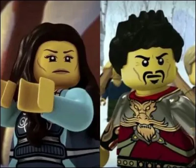 Lors de quelle saison apparaissent les parents de Kai et Nya ?