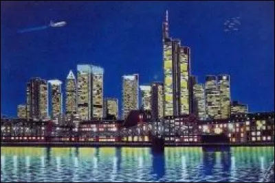 Cette oeuvre urbaine de Kai-Uwe Tanneberg représente la ville américaine de... ?