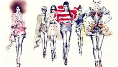 Quel nom porte une robe courte en forme de trapèze ?