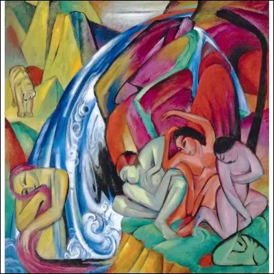 "La cascade" est-elle une de ses toiles ?