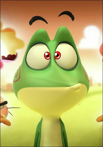 De quelle couleur sont les yeux de Kaeloo ?