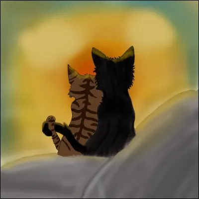 Je suis une guérisseuse qui n'a pas respecté le code du guerrier. Mon compagnon fait partie du clan du Vent. Je suis...