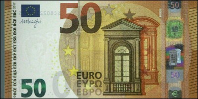 Le billet de cinquante euros a été mis en circulation en octobre 2001.
