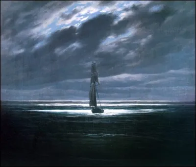 "Aperçu de mer au clair de lune" est une oeuvre de... ?