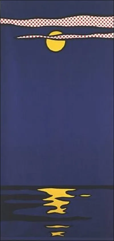 "Paysage marin la nuit" et sa belle lune jaune est une oeuvre de... ?