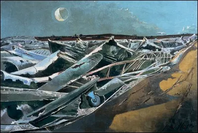 Cette vue de la "mer Morte" sous la lumière de la lune est réfrigérante, et signée de... ?